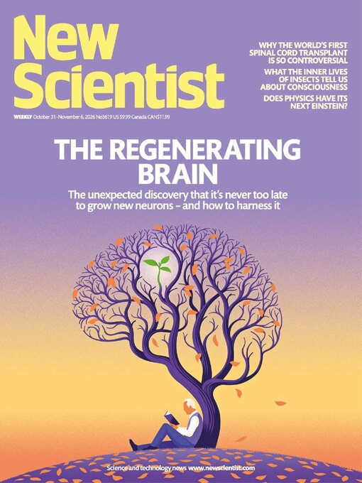 Cover image for New Scientist